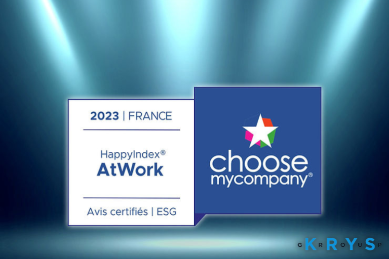 KRYS GROUP décroche le label Happy Index® At Work