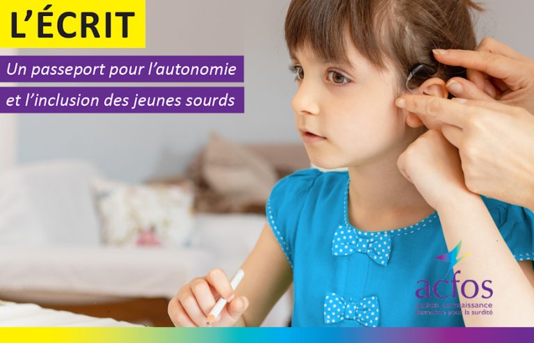 L’association action connaissance formation pour la surdité (acfos) ouvre les inscriptions à son 19 e colloque.