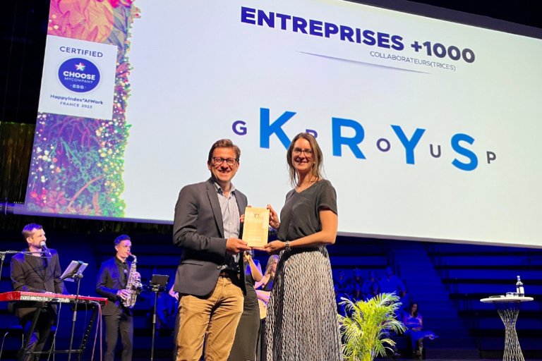 KRYS GROUP, n° 1 du classement HappyIndex®AtWork ! Krys Group décroche la 1ʳᵉ place du classement