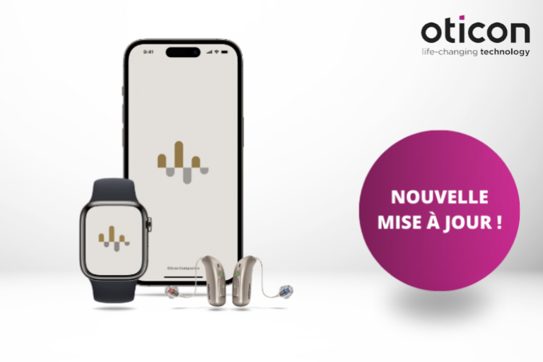 Companion la nouvelle application qui remplace Oticon On et RemoteCare