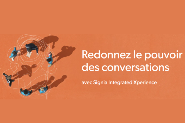 Avec IX Signia promet d’optimiser la conversation en temps réel Avec IX Signia promet d’optimiser la conversation en temps réel