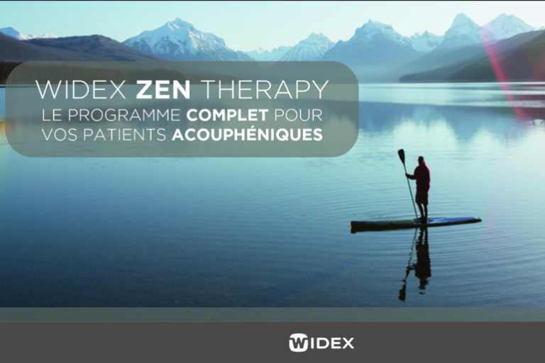 Widex : toujours plus loin dans la gestion des acouphènes