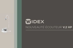 Widex : embout intégré easywear disponible en V.2 HP