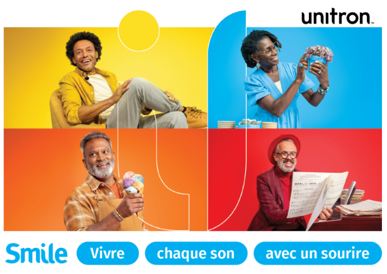 Unitron dévoile Smile, sa nouvelle aide auditive