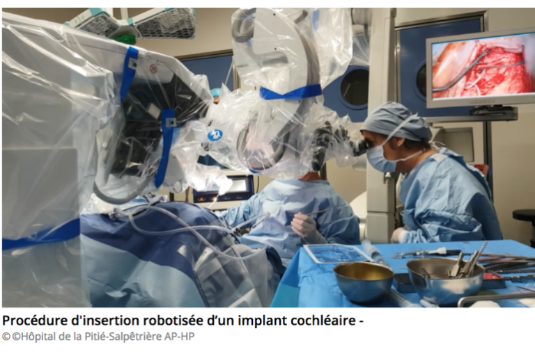 Une double première mondiale en chirurgie auditive à l’AP-HP
