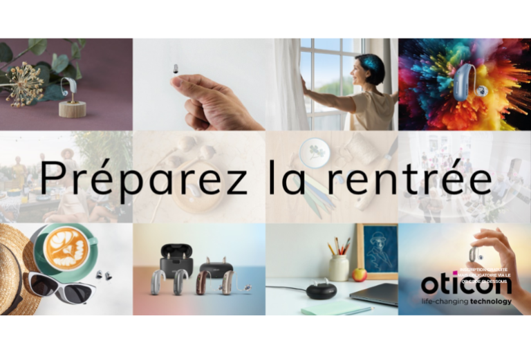 Oticon muscle son accompagnement des audioprothésistes pour la rentrée