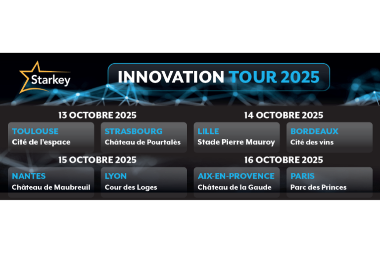 Innovation Tour 2025 : Starkey met l’IA et la santé connectée au cœur du débat