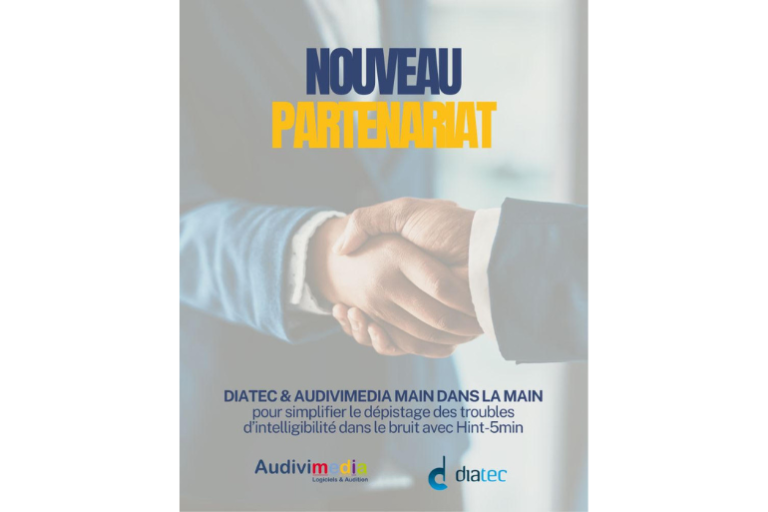 Audivimedia s’associe à Diatec France pour faciliter le diagnostic audiologique