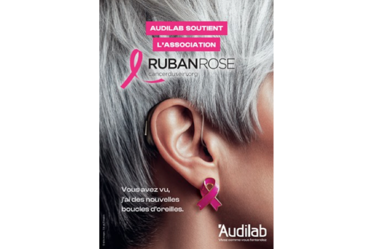 Audilab renouvelle son engagement aux côtés de Ruban Rose pour Octobre Rose 2025