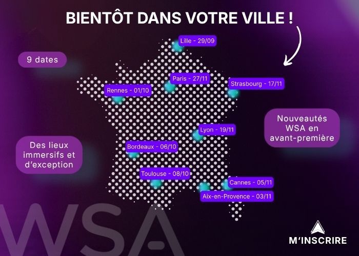 WSA dévoile son Wonderful Sound Tour 2026